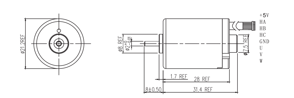 OT-2128无刷机电|卷发棒机电|电开东西马达|电推子机电|微机电-万至达机电