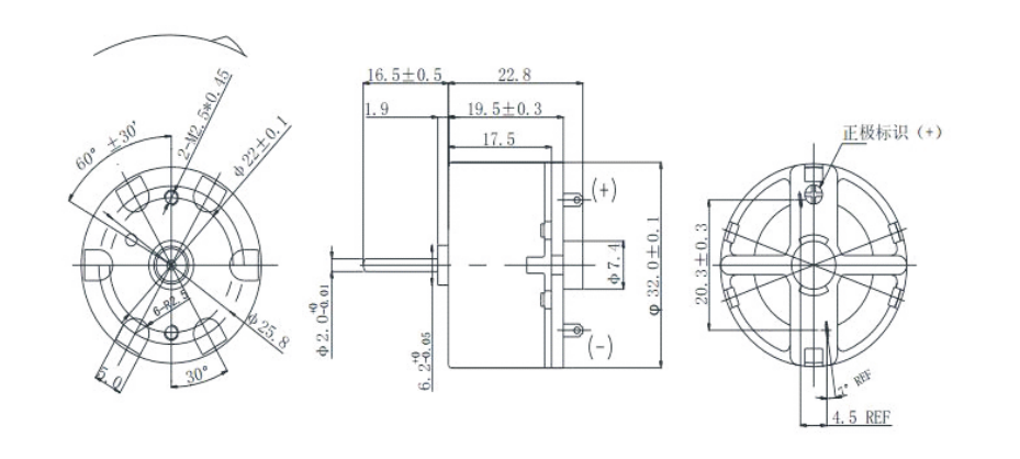 OT-RF-500-TB-21220有刷机电_电动园艺铰剪机电_园艺手锯机电_剪枝机马达-万至达机电