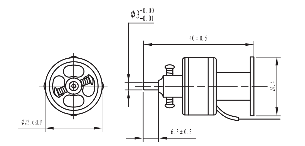 OT-EM2414无刷机电|无人机机电|航模马达|小马达-万至达机电