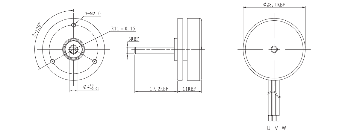 OT-EM2811云台机电|无刷机电|云台马达-万至达机电