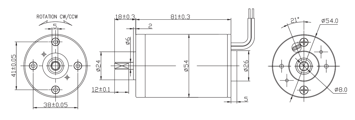 OT-RK-3428PH-3442-104有刷机电_按摩器机电_水泵机电-万至达机电