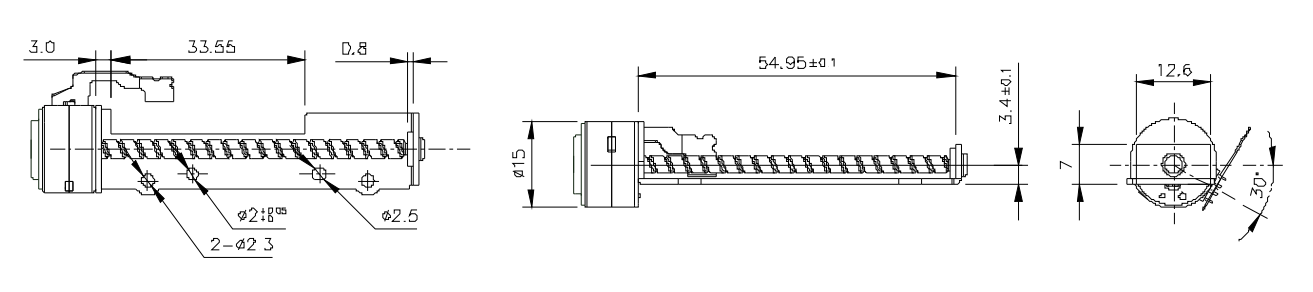 OT-SM15L-013光驱步进机电|POS机机电|摄像头机电|丝杆步进机电-万至达机电