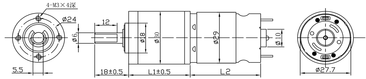 OT-30GP行星加速机_行星齿轮箱