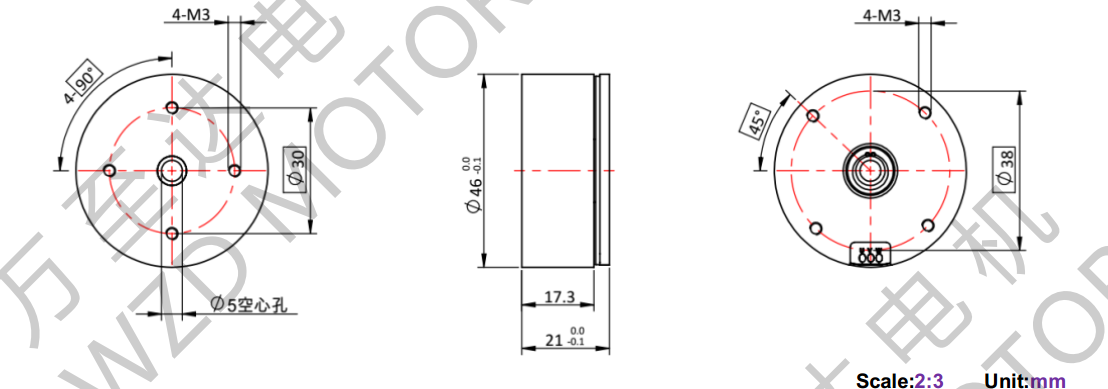 OT-EM4621BLDC无刷机电-万至达机电