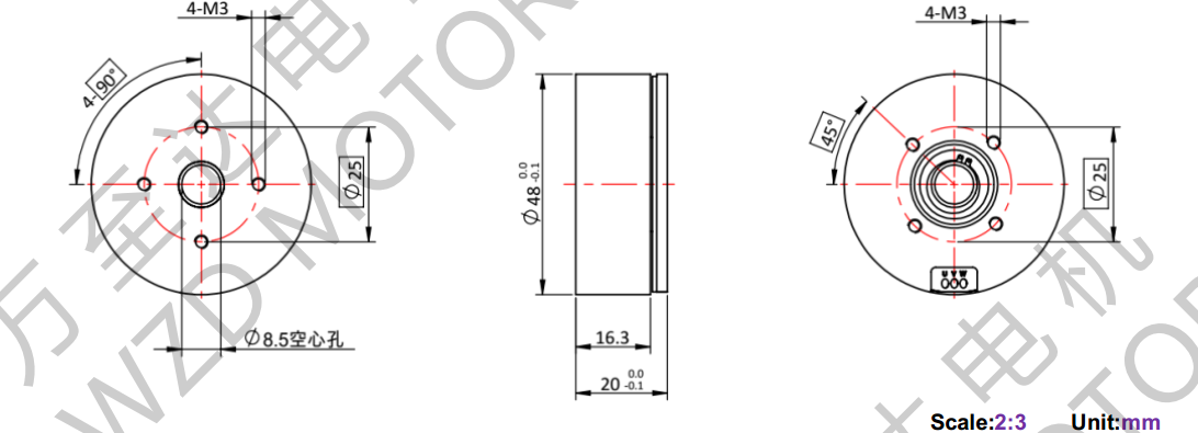 OT-EM4820BLDC无刷机电-万至达机电