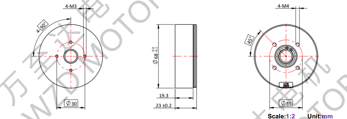 OT-EM6823BLDC无刷机电-万至达机电