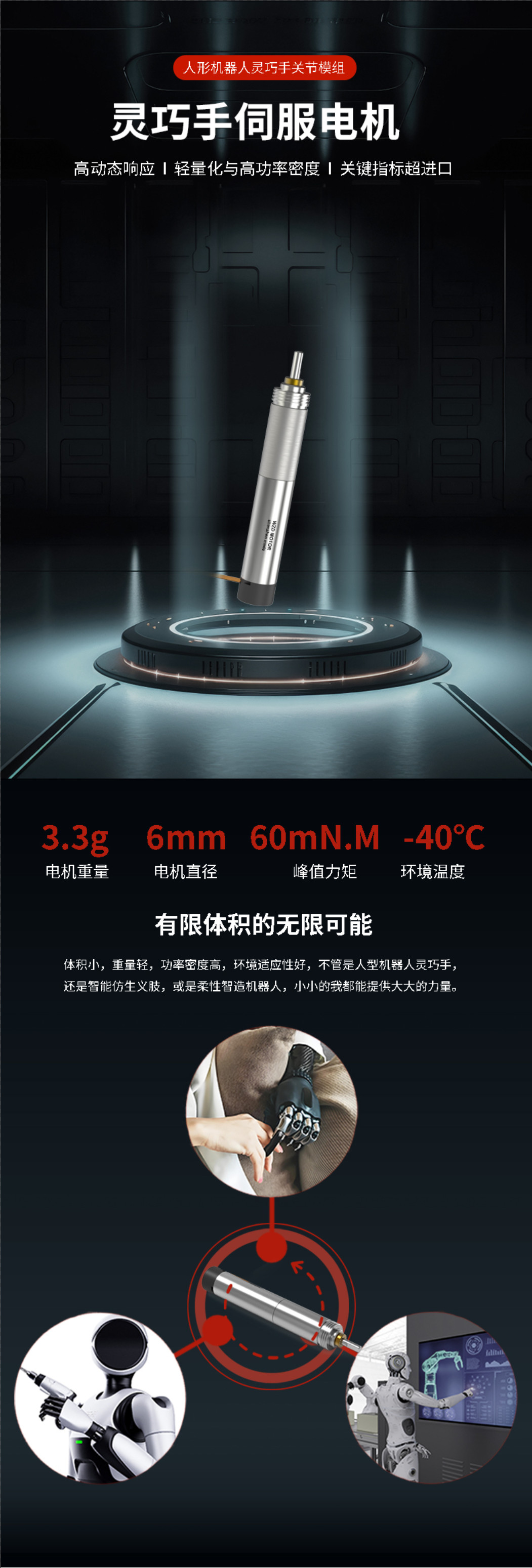 WZD-ECS0621A工致手机电_人形机械人机电-万至达机电